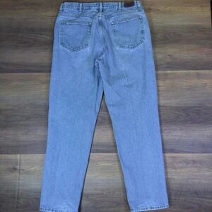 L.L.Bean Natural Fit Jeans 38x34 Light Wash Denim